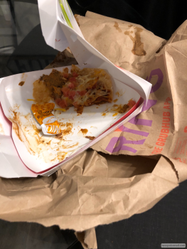 Consumer Review - Food Safety Taco Bell, 16676 Clover Rd, Noblesville, IN 46060, USA I had a Mexican pizzas , took it back once sa... photo #2