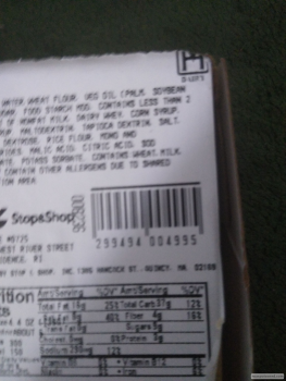 Consumer Review - Food Safety Stop & Shop, 333 West River Street, Providence, Rhode Island, USA I brought Apple pie from your stor... photo #2