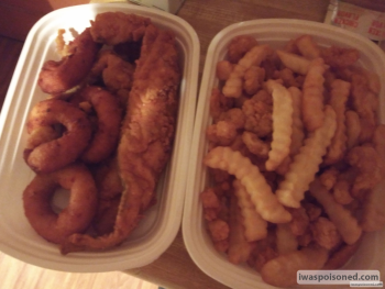 Consumer Review - Food Safety Mayflower Seafood Restaurant, North Wesleyan Boulevard, Rocky Mount, N.C., USA Fish. Shrimp.Fries.Co... photo #3