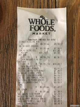 Consumer Review - Food Safety Whole Foods Market, North 20th Street, Phoenix, AZ, USA Ate cooked roasted chicken from the Hot Bar... photo #4