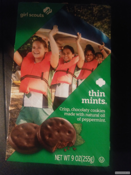Avaliação do consumidor - Segurança alimentar Girl Scout Cookies, Douglasville, GA, USA Bought some boxes of Thin Mints and they made me extremely... foto #2