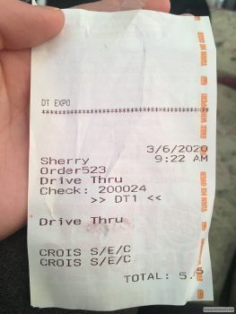 Reseña del consumidor - Seguridad alimentaria Burger King, 3000 Jefferson Drive, Brockville, ON, Canada The sausage croissant breakfast sandwiches... foto #2