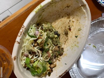Consumer Review - Food Safety Chipotle Mexican Grill, Hadley Road, South Plainfield, NJ, USA Bought a chicken rice bowl with every... photo #2