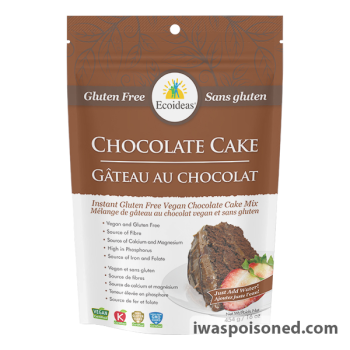 Food Recall Ecoideas Chocolate Cake Mix  and Pancakes Mixes - recalled due to Salmonella concerns CFIA announced... photo #1