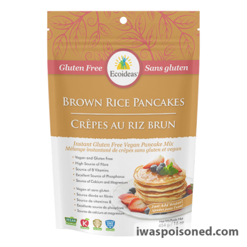 Food Recall Ecoideas Chocolate Cake Mix  and Pancakes Mixes - recalled due to Salmonella concerns CFIA announced... photo #2