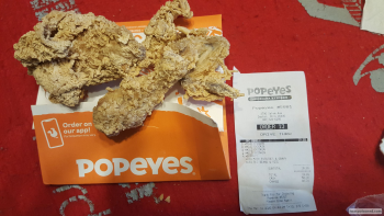 Consumer Review - Food Safety Popeyes Louisiana Kitchen, Salem Avenue, Dayton, OH, USA Ate/bought it Thursday eve 3/12 was sick al... photo #2