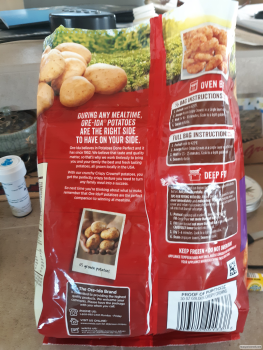 Consumer Review - Food Safety Rays Food Place, Northeast 3rd Street, Prineville, Oregon, USA Frozen crispy crowns heated up I noti... photo #2