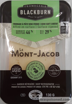 Food Recall Fromagerie Blackburn Le Napoléon Cheese - recalled due to Listeria concerns *UPDATE* April 5, 2020... photo #3