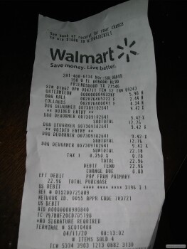 Consumer Review - Food Safety Walmart Supercenter, 150 West El Dorado Boulevard, Friendswood, TX, USA I purchased a watermelon. Af... photo #1