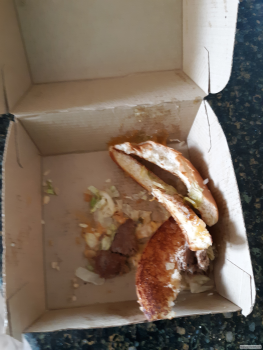 Consumer Review - Food Safety McDonald's, U.S. 2, Rumford, Maine, USA Double big mac Ordered from the drive thru at 9:00 pm. I ord... photo #2