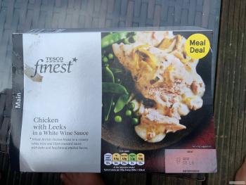 Consumer Review - Food Safety Tesco Express, High Street, Welwyn, UK Finest chicken in withe wine sauce 1 person sick my daughter  photo #1