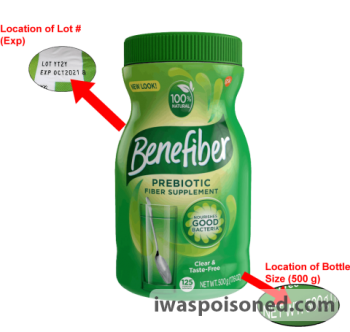 نذكر الطعام GSK Prebiotic Fiber Supplement - recalled due to Potential for plastic pieces or shavings Company na... صورة فوتوغرافية #2