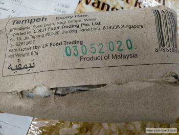 Consumer Review - Food Safety Woodlands Road, Sheng Siong Supermarket Junction 10, Singapore On 28 April 2020, I purchased 3 packe... photo #1