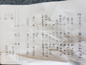 Verbraucherbewertung – Lebensmittelsicherheit Zaxby's Chicken Fingers & Buffalo Wings, Hillsborough Road, Durham, NC, USA Food 2 within 10 mins of... Foto #2