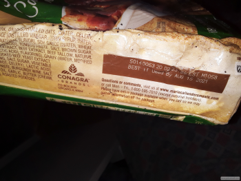 Consumer Review - Food Safety Walmart Supercenter, New Boston Road, Texarkana, TX, USA Marie Calendars Meatloaf for two. Approxima... photo #2