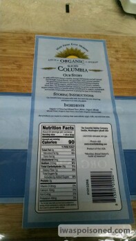 Food Recall The Essential Baking Company Sliced Columbia Bread - recalled due to Undeclared Egg Company name: Th... photo #3