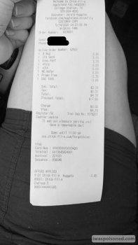 Consumer Review - Food Safety Chick-fil-A, Texas Avenue South, College Station, TX, USA Ordered 2 of my boys nuggets, one a chicke... photo #2