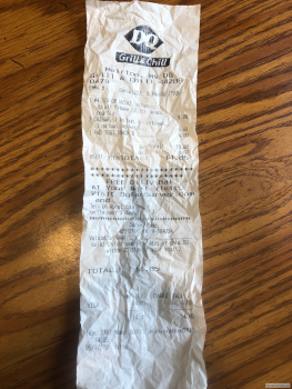 Avaliação do consumidor - Segurança alimentar Dairy Queen Grill & Chill, Three Springs Drive, Weirton, WV, USA I had a 1/2 burger, Oreo frappe and... foto #2