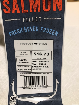 Consumer Review - Food Safety ALDI, Old Carriage Court, Shakopee, MN, USA I got scombroid poisoning from fresh salmon from in Augu... photo #2