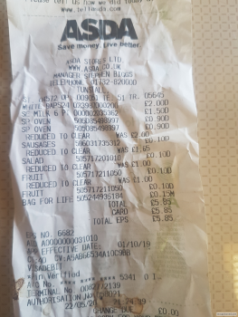 Consumer Review - Food Safety Asda Tunstall Superstore, Scotia Road, Tunstall, Stoke-on-Trent, UK Fresh pineapple chunks reduced t... photo #2