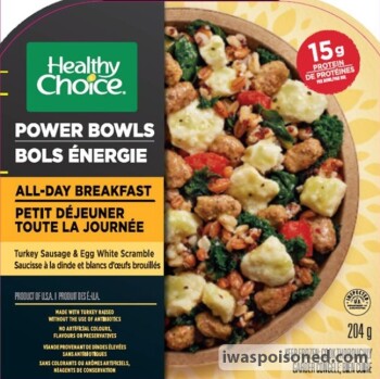 Food Recall Healthy Choice Power Bowls products - recalled because may contain extraneous material The U.S. Depa... photo #5