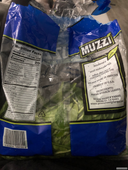 Consumer Review - Food Safety Muzzi family farms spinach, Richmond New May Wah Supermarket, 707 Clement St, San Francisco, CA 9411... photo #3