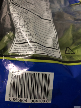 Consumer Review - Food Safety Muzzi family farms spinach, Richmond New May Wah Supermarket, 707 Clement St, San Francisco, CA 9411... photo #4