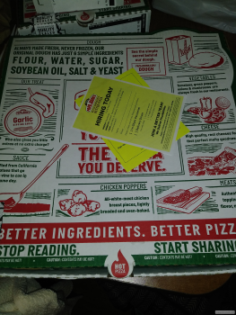 Consumer Review - Food Safety Papa John's Pizza, 909 Tripp Road, Mesquite, TX, USA On Saturday June 13, 2020 at 11:22 am, I placed... photo #10