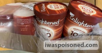 Food Recall Enlightened Chocolate Peanut Butter Ice Cream - recalled due to it may contain undeclared milk ingre... photo #1