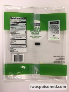 Food Recall Fresh Express Classic Iceberg Salad Sold at Walmart - recalled due to possible Cyclospora Contaminat... photo #2