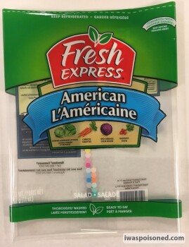 Food Recall Salad products recalled due to Cyclospora CFIA announced the recall of Fresh Express brand salad pro... photo #2