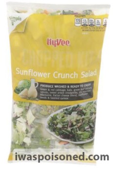 Food Recall Hy-Vee Inc. Chopped Salad Kit, Shredded Iceberg and more - recalled due to Possible Cyclospora Conta... photo #8