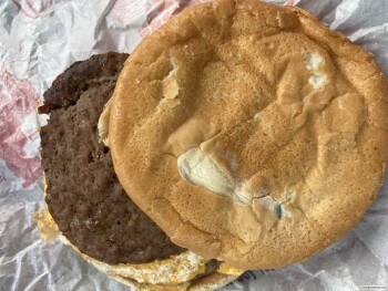 Consumer Review - Food Safety McDonald's, Chamberlayne Avenue, Richmond, VA, USA A cheese burger I picked up some food I was the o... photo #2