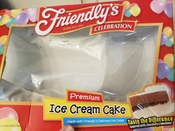 Consumer Review - Food Safety Hannaford Supermarket, Tower Drive, Middletown, NY, USA Friendlys Ice Cream Cake 5 children, 2 adult... photo #2