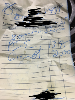 Consumer Review - Food Safety Medford, NY, USA After eating the pizza and Garlic knots I started feeling Nauseous.I then started D... photo #2
