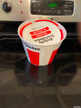 Consumer Review - Food Safety KFC, Apex, NC 27523, United States Chicken from here Ate chicken (both original and extra crispy) 3... photo #2