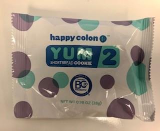 Food Recall Happy Colon Foods, LLC Shortbread Cookie & Chocolate Chip Cookie - recalled due to Undeclared Milk C... photo #1