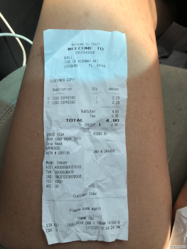 Consumer Review - Food Safety Shell, U.S. 441, Leesburg, FL 34748, United States expired Starbucks Coffee drink my boyfriend went... photo #3
