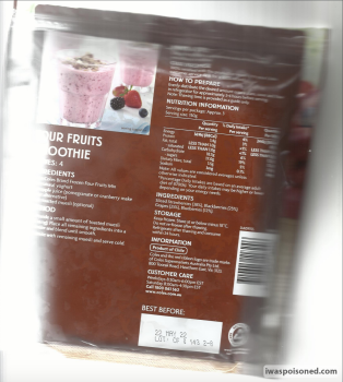 消费者评论 - 食品安全 Coles four fruits mix, online shopping Mowbray TAS, Australia Coles four fruit mix: 500g: grown in C... 照片 #3