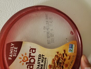 Consumer Review - Food Safety Kroger, Seawall Boulevard, Galveston, TX, USA Sabra Hummus date 2020 Ate the Hummus at night. In mor... photo #2