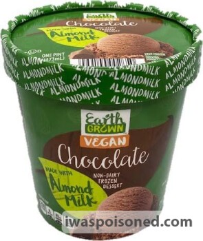 Food Recall Earth Grown Vegan Non-Dairy Almond Based Frozen Desserts - recalled due to undeclared cashew Company... photo #2