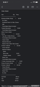Reseña del consumidor - Seguridad alimentaria Texas Roadhouse, Hendersonville Road, Asheville, NC, USA I’m not sure, the food that we got wasn’t c... foto #2