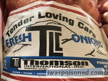 Food Recall Thomson International several brands Red, Yellow, White and Sweet Yellow Onions - recalled due to po... photo #8