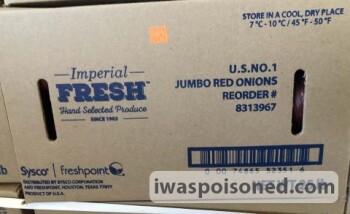 Food Recall Thomson International several brands Red, Yellow, White and Sweet Yellow Onions - recalled due to po... photo #10