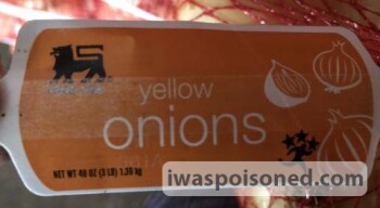 Food Recall Thomson International several brands Red, Yellow, White and Sweet Yellow Onions - recalled due to po... photo #14
