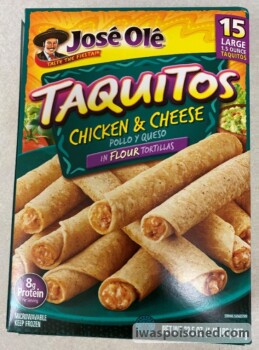 Food Recall JOSÉ OLÉ, Great Value, & CASA MAMITA Brand Taquitos and Chimichangas - Recalled Due to Possible Fore... photo #6