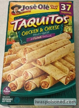 Food Recall JOSÉ OLÉ, Great Value, & CASA MAMITA Brand Taquitos and Chimichangas - Recalled Due to Possible Fore... photo #7