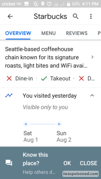 مراجعة المستهلك - سلامة الغذاء Starbucks, Saviers Road, Oxnard, CA, USA I went there on 8/2/20 
@ 6:00 p. M. 
I only ordered "pum... صورة فوتوغرافية #4