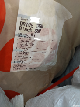 Consumer Review - Food Safety Chick-fil-A, West Mockingbird Lane, Dallas, TX, USA Boyfriend and I both ordered spicy chicken sandw... photo #2