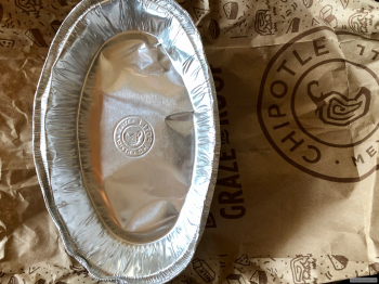 Consumer Review - Food Safety Chipotle Mexican Grill, Bee Cave Road, West Lake Hills, TX, USA Steak bowl with black beans, white c... photo #2